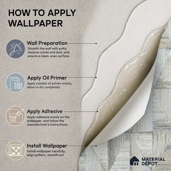 2103 -3 | 10 Meter x 21 Inches Patterned Look Wallpaper - 57.41 Sq. Ft.