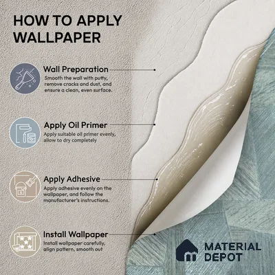2104 -1 | 10 Meter x 21 Inches Patterned Look Wallpaper - 57.41 Sq. Ft.