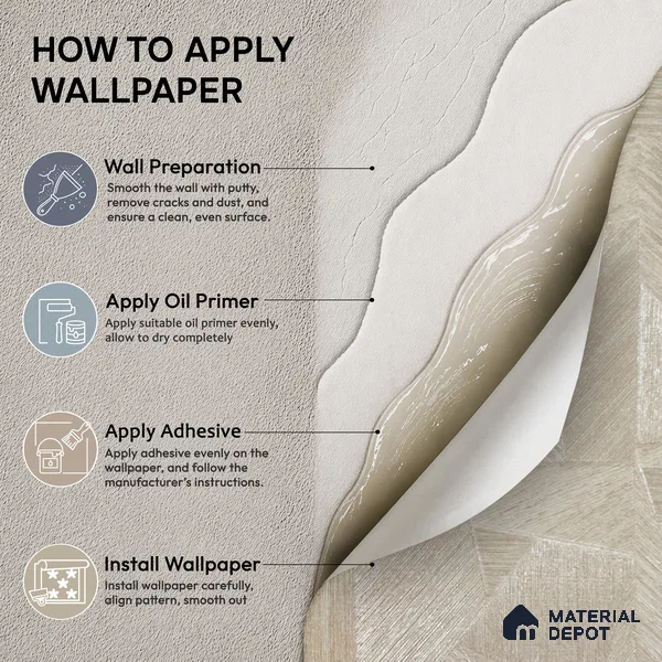 2104 -3 | 10 Meter x 21 Inches Patterned Look Wallpaper - 57.41 Sq. Ft.