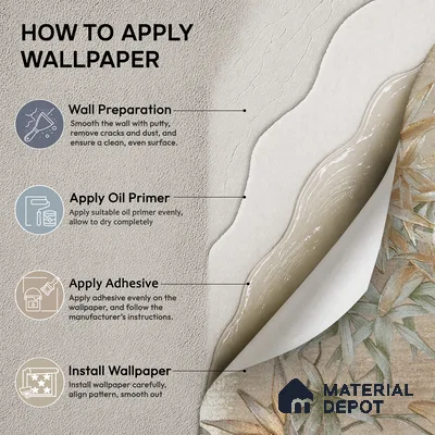 2112 -3 | 10 Meter x 21 Inches Florals Look Wallpaper - 57.41 Sq. Ft.