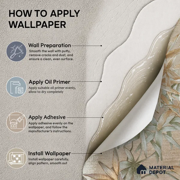 2112 -3 | 10 Meter x 21 Inches Florals Look Wallpaper - 57.41 Sq. Ft.