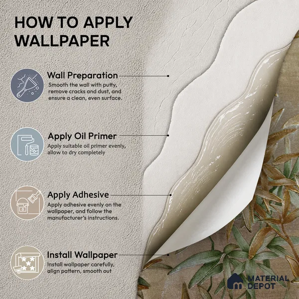 2112 -5 | Green Bamboo Thicket Floral Wallpaper - 10 Meter x 21 Inches, 57.41 Sq. Ft.