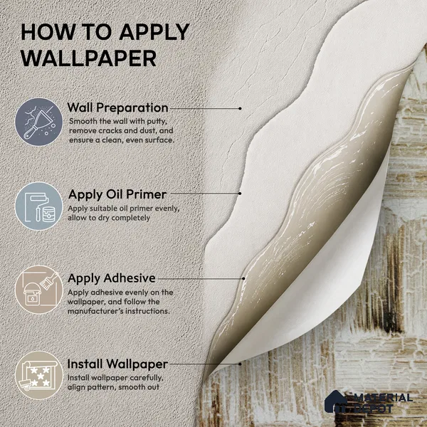 2106 -2 | 10 Meter x 21 Inches Patterned Look Wallpaper - 57.41 Sq. Ft.
