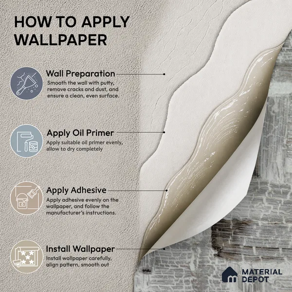 2106 -4 | 10 Meter x 21 Inches Patterned Look Wallpaper - 57.41 Sq. Ft.