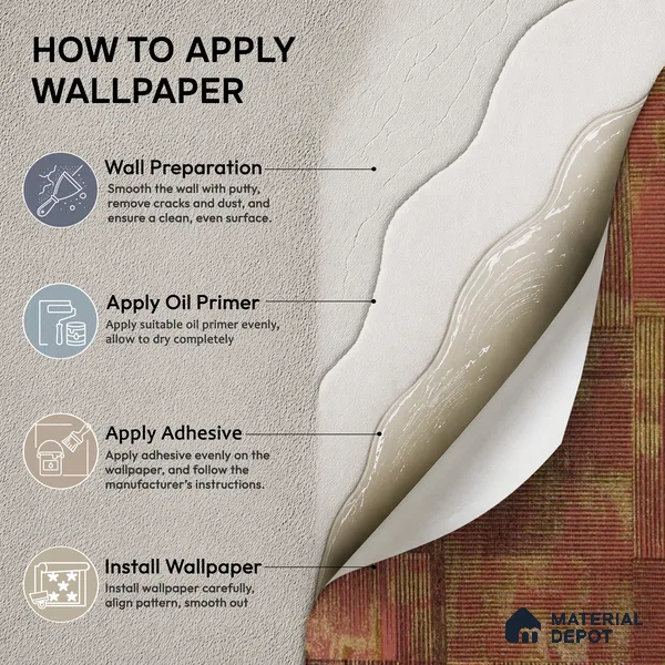 2110 -1 | 10 Meter x 21 Inches Fabric Look Wallpaper - 57.41 Sq. Ft.