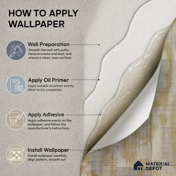 2110 -4 | 10 Meter x 21 Inches Fabric Look Wallpaper - 57.41 Sq. Ft.