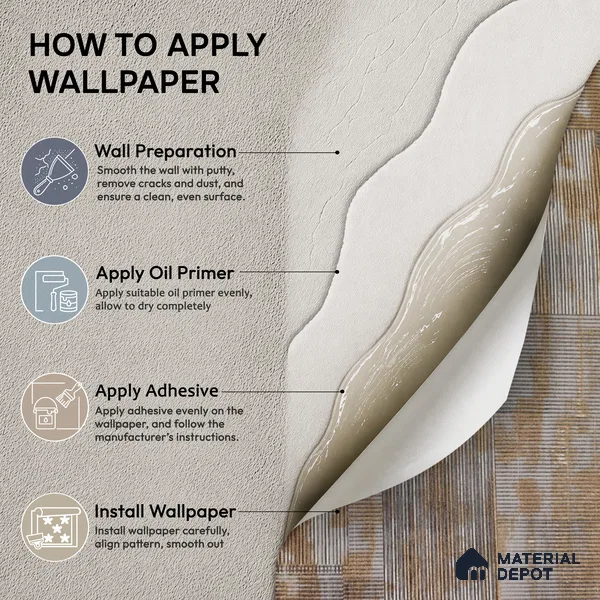 2110 -5 | 10 Meter x 21 Inches Fabric Look Wallpaper - 57.41 Sq. Ft.