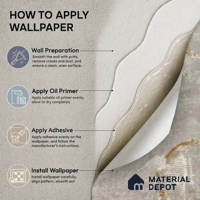 2111 -2 | 10 Meter x 21 Inches Patterned Look Wallpaper - 57.41 Sq. Ft.