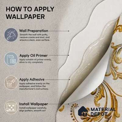 2102 -3 | 10 Meter x 21 Inches Patterned Look Wallpaper - 57.41 Sq. Ft.