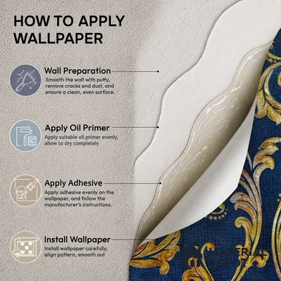 2102 -5 | 10 Meter x 21 Inches Patterned Look Wallpaper - 57.41 Sq. Ft.