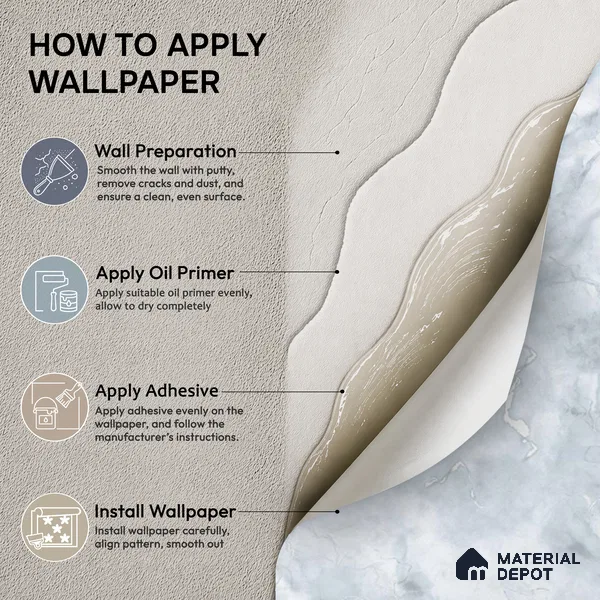 88527-1 | 5 Meter x 42 Inch PVC Marble Look Wallpaper - 57.41 Sq. Ft. | Minimum 10% wastage during installation