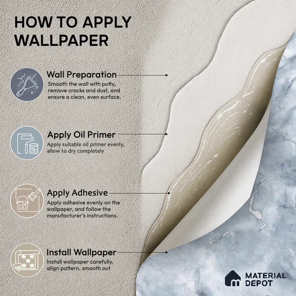 88527-2 | 5 Meter x 42 Inch PVC Marble Look Wallpaper - 57.41 Sq. Ft. | Minimum 10% wastage during installation
