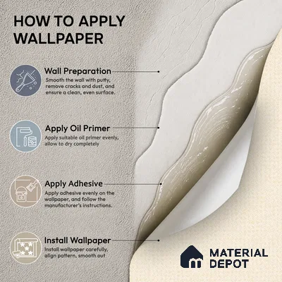 88544-2 | 5 Meter x 42 Inch PVC Texture Look Wallpaper - 57.41 Sq. Ft. | Minimum 15% wastage during installation