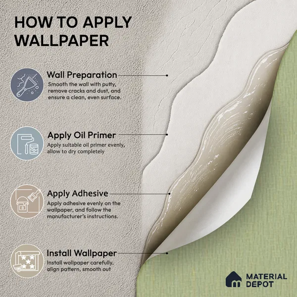 88545-3 | 5 Meter x 42 Inch PVC Texture Look Wallpaper - 57.41 Sq. Ft. | Minimum 15% wastage during installation
