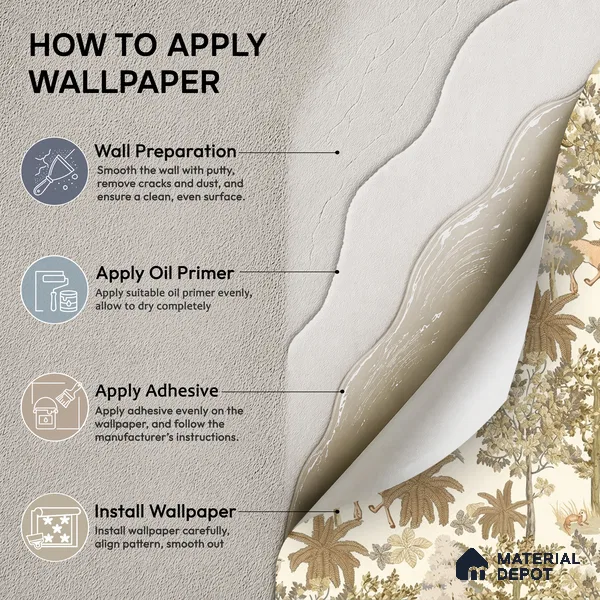 OR01-2 | 5 Meter x 42 Inch PVC Nature Look Wallpaper - 57 Sq. Ft. | Minimum 15% wastage during installation