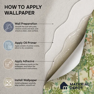 OR01-3 | 5 Meter x 42 Inch PVC Nature Look Wallpaper - 57 Sq. Ft. | Minimum 15% wastage during installation