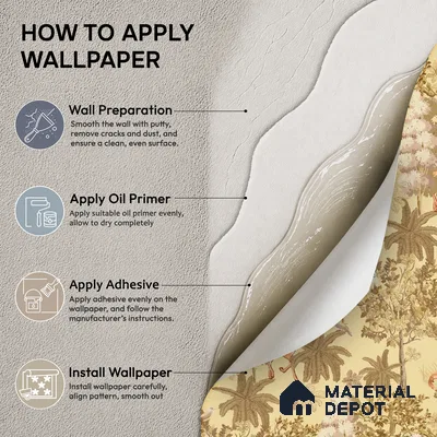 OR01-4 | 5 Meter x 42 Inch PVC Nature Look Wallpaper - 57 Sq. Ft. | Minimum 15% wastage during installation
