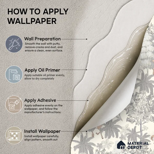 OR01-1 | 5 Meter x 42 Inch PVC Nature Look Wallpaper - 57 Sq. Ft. | Minimum 15% wastage during installation