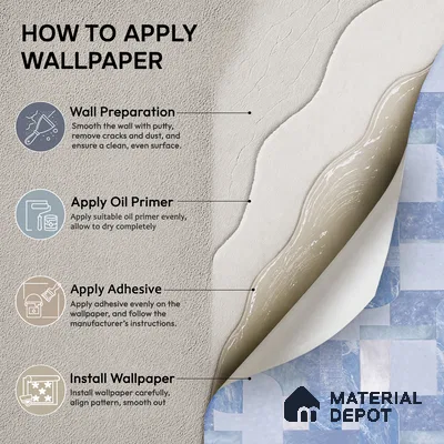 OR03-3 | 5 Meter x 42 Inch PVC Patterned Look Wallpaper - 57 Sq. Ft. | Minimum 15% wastage during installation