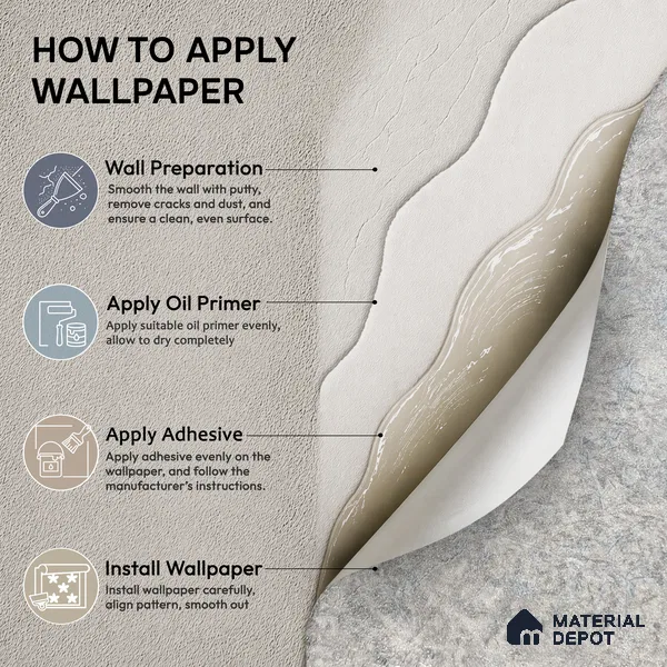 Z1003-5 | 10 Meter x 21 Inch PVC Texture Look Wallpaper - 57 Sq. Ft. | Minimum 15% wastage during installation