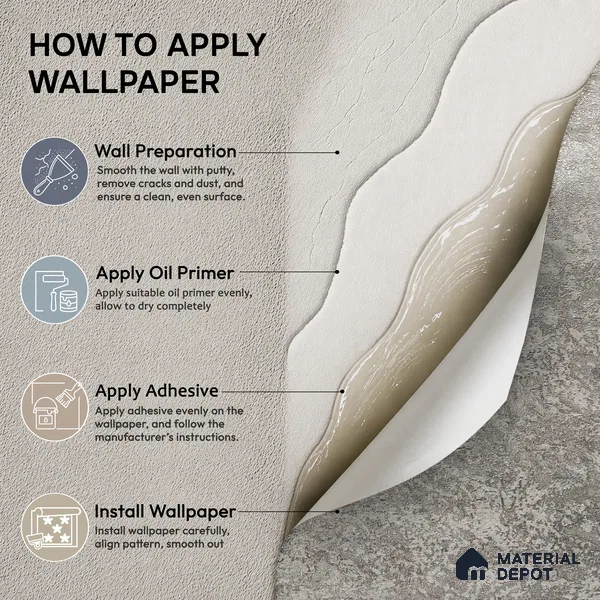 Z1005-4 | 10 Meter x 21 Inch PVC Texture Look Wallpaper - 57 Sq. Ft. | Minimum 15% wastage during installation