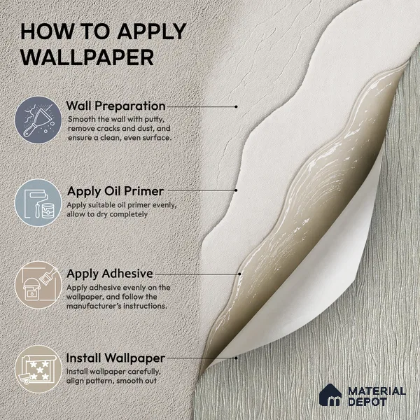 Z1011-2 | 10 Meter x 21 Inch PVC Texture Look Wallpaper - 57 Sq. Ft. | Minimum 15% wastage during installation