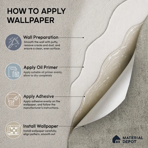 Z1009-7 | 10 Meter x 21 Inch PVC Texture Look Wallpaper - 57 Sq. Ft. | Minimum 15% wastage during installation