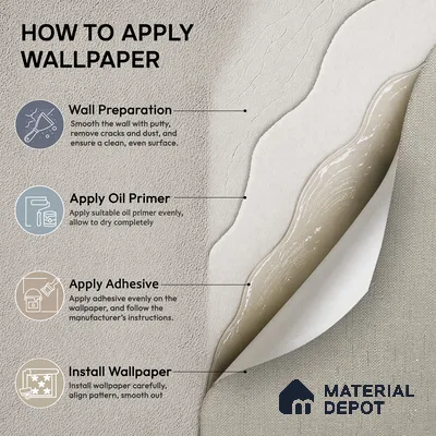 Z1002-1 | Taupe Fine Weave PVC Textured Wallpaper - 10 Meter x 21 Inch, 57 Sq. Ft. (Min. 15% Wastage)