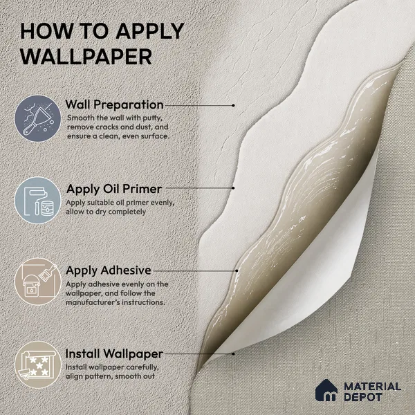 Z1002-1 | Taupe Fine Weave PVC Textured Wallpaper - 10 Meter x 21 Inch, 57 Sq. Ft. (Min. 15% Wastage)