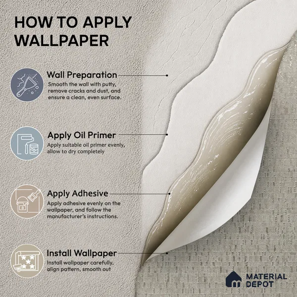 Z1001-7 | 10 Meter x 21 Inch PVC Texture Look Wallpaper - 57 Sq. Ft. | Minimum 15% wastage during installation