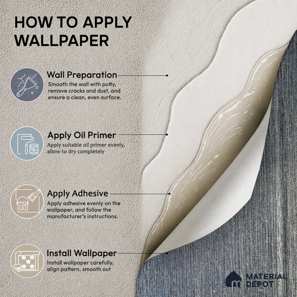 Z1010-4 | 10 Meter x 21 Inch PVC Texture Look Wallpaper - 57 Sq. Ft. | Minimum 15% wastage during installation
