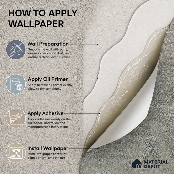 Z1000-8 | Grey Foil Patches PVC Textured Wallpaper - 10 Meter x 21 Inch, 57 Sq. Ft. (Min. 15% Wastage)