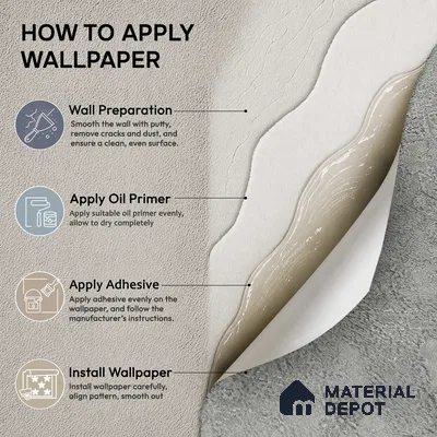 Z1000-4 | Grey Foil Patches PVC Textured Wallpaper - 10 Meter x 21 Inch, 57 Sq. Ft. (Min. 15% Wastage)