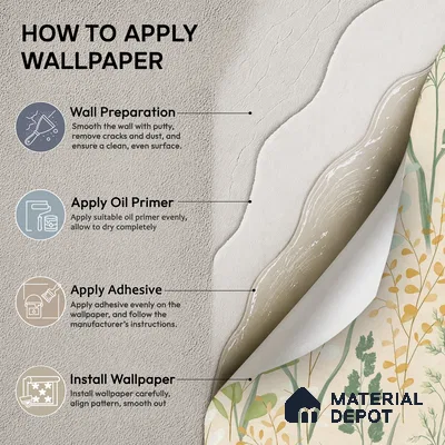 A76202 | 10 Meter x 21 Inches Florals Look Wallpaper - 57.37 Sq. Ft. | Minimum 15% wastage during installation