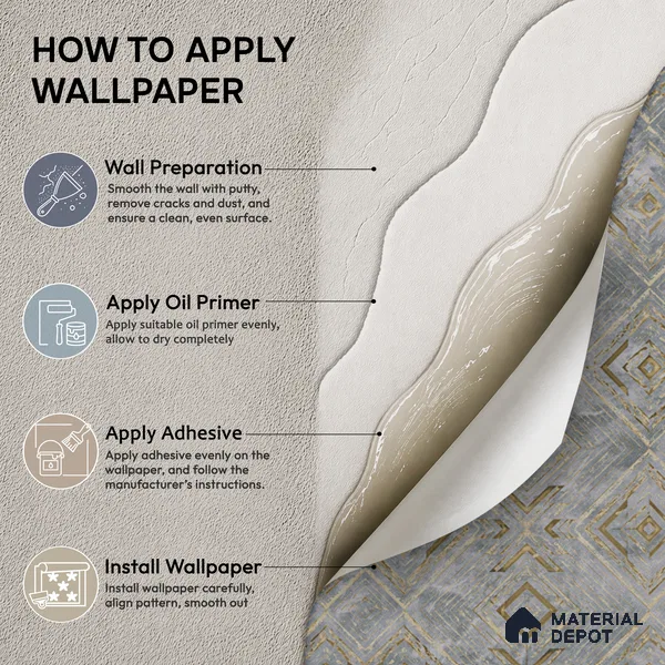 WP1334 | Grey & Gold Diamond Trellis Patterned Wallpaper - 9.5 Meter x 21 Inches, 55 Sq. Ft. (Min. 15% Wastage)