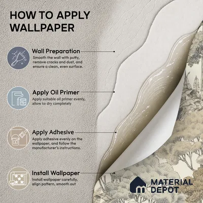 A76301 | 10 Meter x 21 Inches Nature Look Wallpaper - 57.37 Sq. Ft. | Minimum 15% wastage during installation