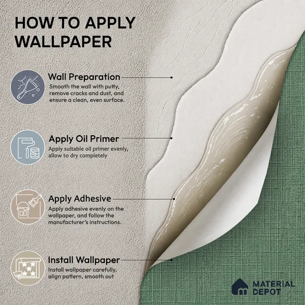 A71009 | 10 Meter x 21 Inches Fabric Look Wallpaper - 57.37 Sq. Ft. | Minimum 10% wastage during installation