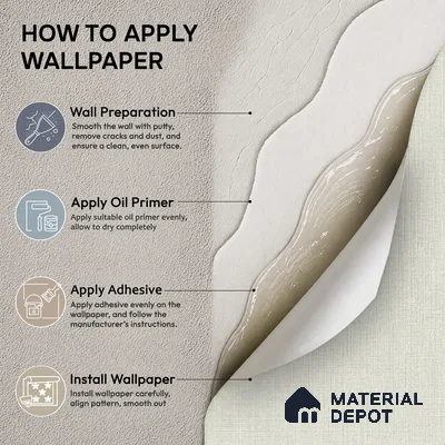 A71003 | 10 Meter x 21 Inches Fabric Look Wallpaper - 57.37 Sq. Ft. | Minimum 10% wastage during installation