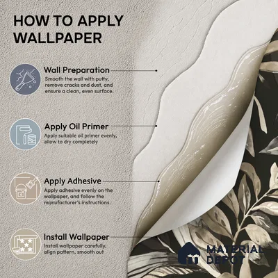 A71203 | 10 Meter x 21 Inches Florals Look Wallpaper - 57.37 Sq. Ft. | Minimum 15% wastage during installation