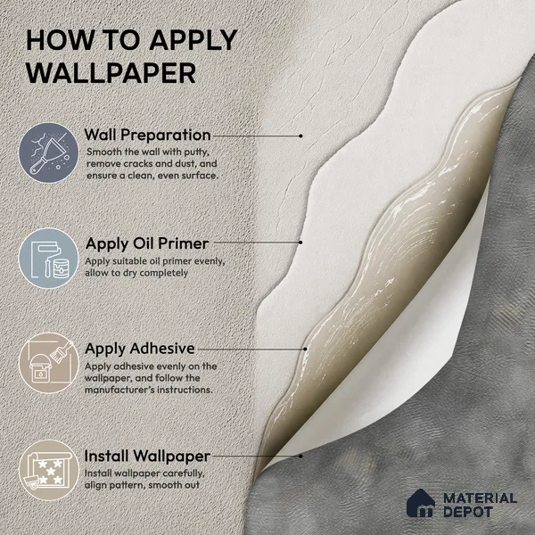WP1327 | Grey Cloudy Wash Textured Wallpaper - 9.5 Meter x 21 Inches, 55 Sq. Ft. (Min. 15% Wastage)