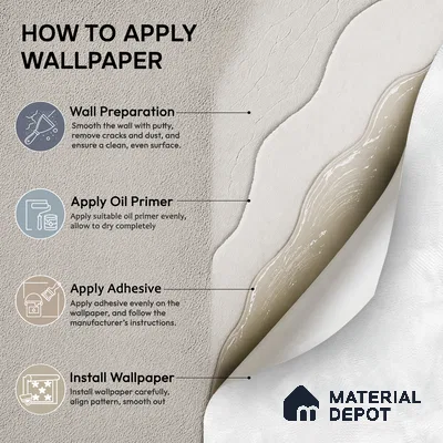 WP1325 | 9.5 Meter x 21 Inches Texture Look Wallpaper - 55 Sq. Ft.  | Minimum 15% wastage during installation