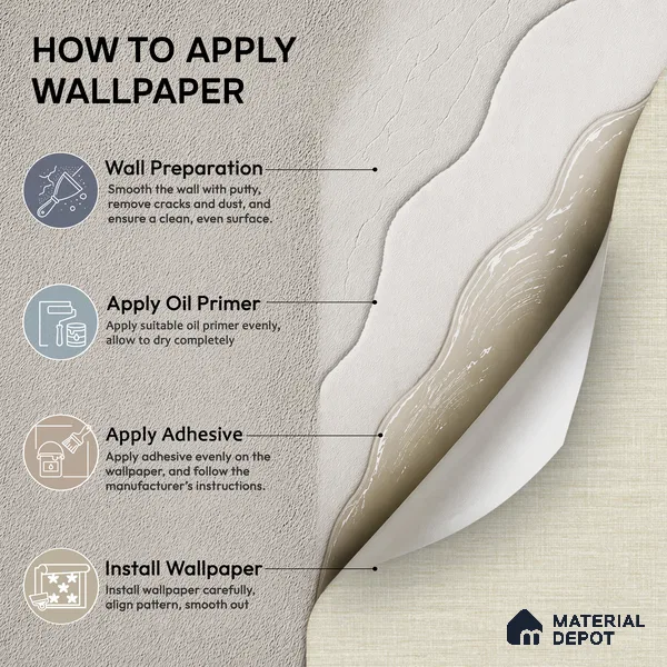 WP1346 | 9.5 Meter x 21 Inches Fabric Look Wallpaper - 55 Sq. Ft. | Minimum 10% wastage during installation