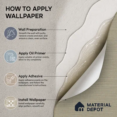 WP1347 | 9.5 Meter x 21 Inches Fabric Look Wallpaper - 55 Sq. Ft.  | Minimum 10% wastage during installation