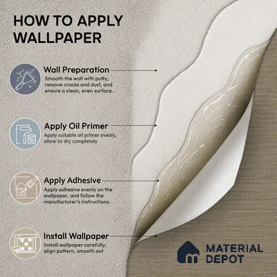 WP1348 | 9.5 Meter x 21 Inches Fabric Look Wallpaper - 55 Sq. Ft.  | Minimum 10% wastage during installation