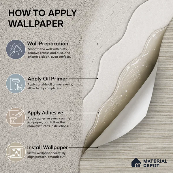 WP1364 | 9.5 Meter x 21 Inches Fabric Look Wallpaper - 55 Sq. Ft. | Minimum 10% wastage during installation