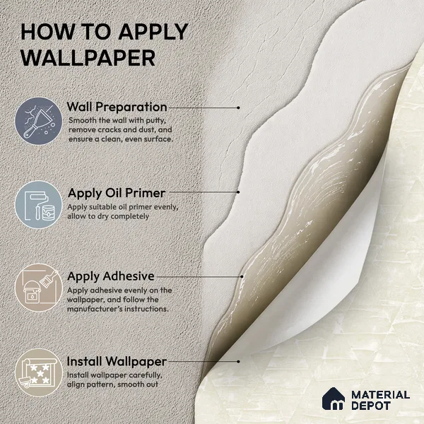 WP1353 | 9.5 Meter x 21 Inches Texture Look Wallpaper - 55 Sq. Ft. | Minimum 15% wastage during installation