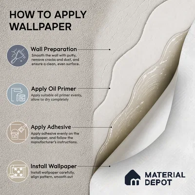 WP1335 | 9.5 Meter x 21 Inches Texture Look Wallpaper - 55 Sq. Ft.  | Minimum 15% wastage during installation