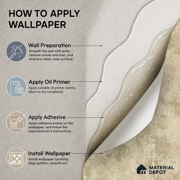 WP1359 | 9.5 Meter x 21 Inches Patterned Look Wallpaper - 55 Sq. Ft. | Minimum 15% wastage during installation