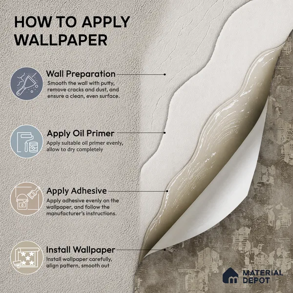 WP1361 | 9.5 Meter x 21 Inches Patterned Look Wallpaper - 55 Sq. Ft. | Minimum 15% wastage during installation