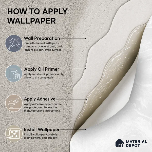 WP1307 | 9.5 Meter x 21 Inches Patterned Look Wallpaper - 55 Sq. Ft. | Minimum 15% wastage during installation